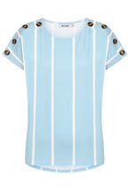 Button Shoulder Top