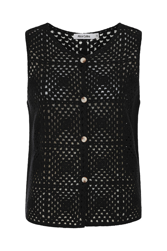 Nadia Crochet Vest