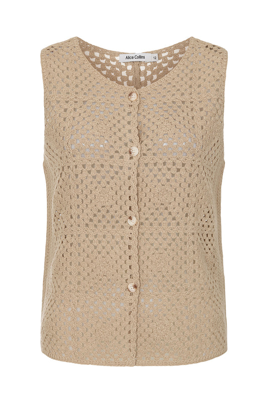Nadia Crochet Vest