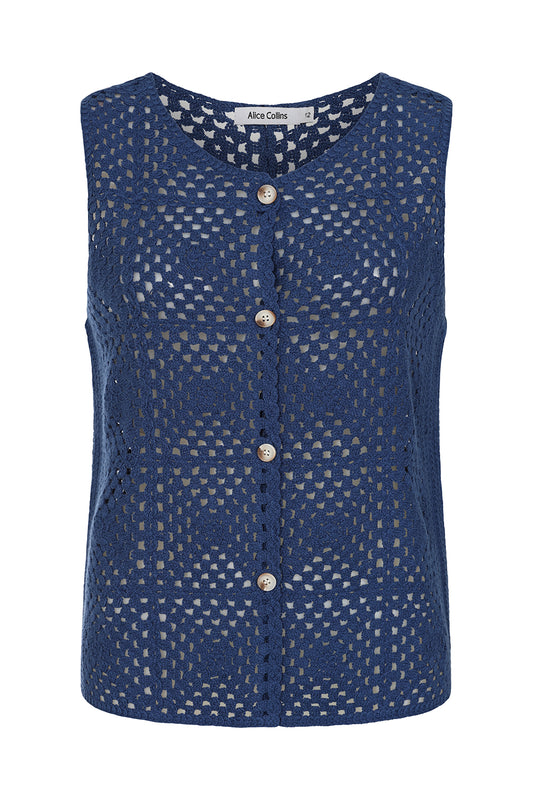 Nadia Crochet Vest