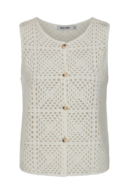Nadia Crochet Vest