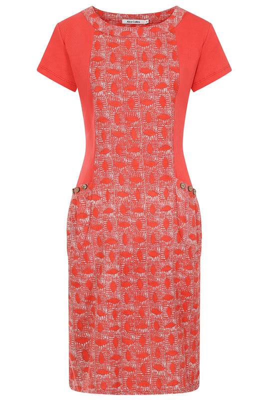 Hettie Print Dress