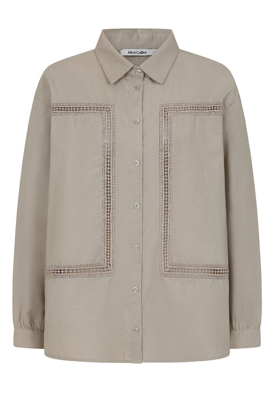 Phoebe Lace Trim Shirt