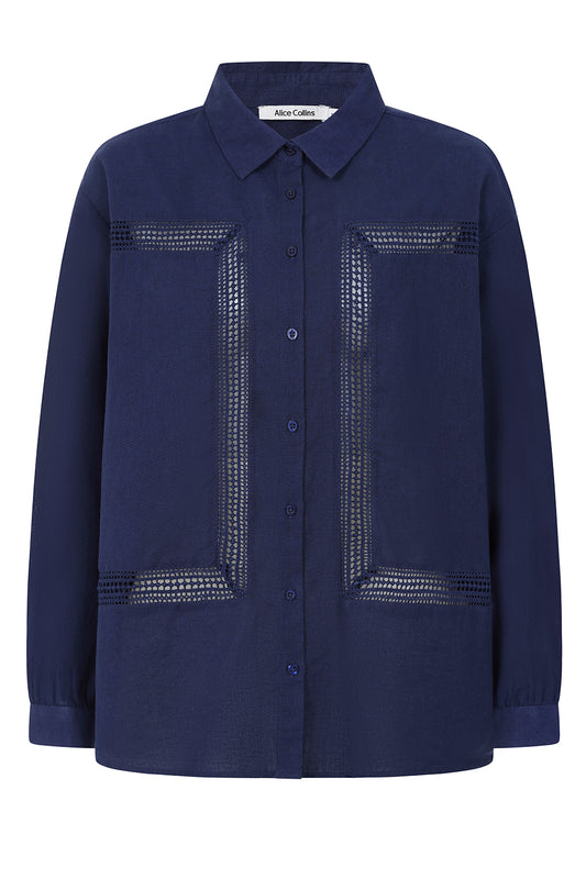 Phoebe Lace Trim Shirt