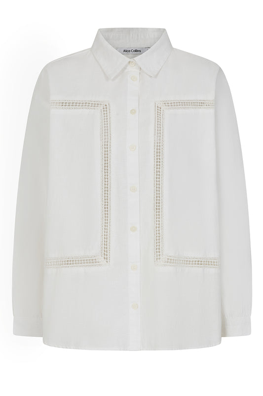 Phoebe Lace Trim Shirt