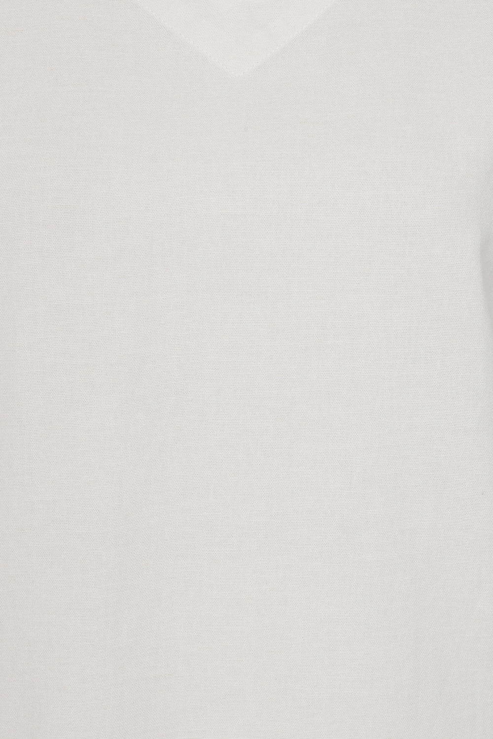 Rose Plain V-Neck Sleeveless Top