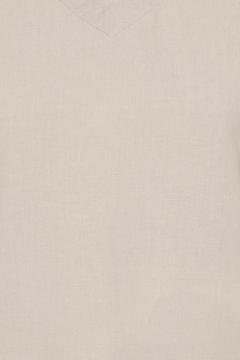 Rose Plain V-Neck Sleeveless Top
