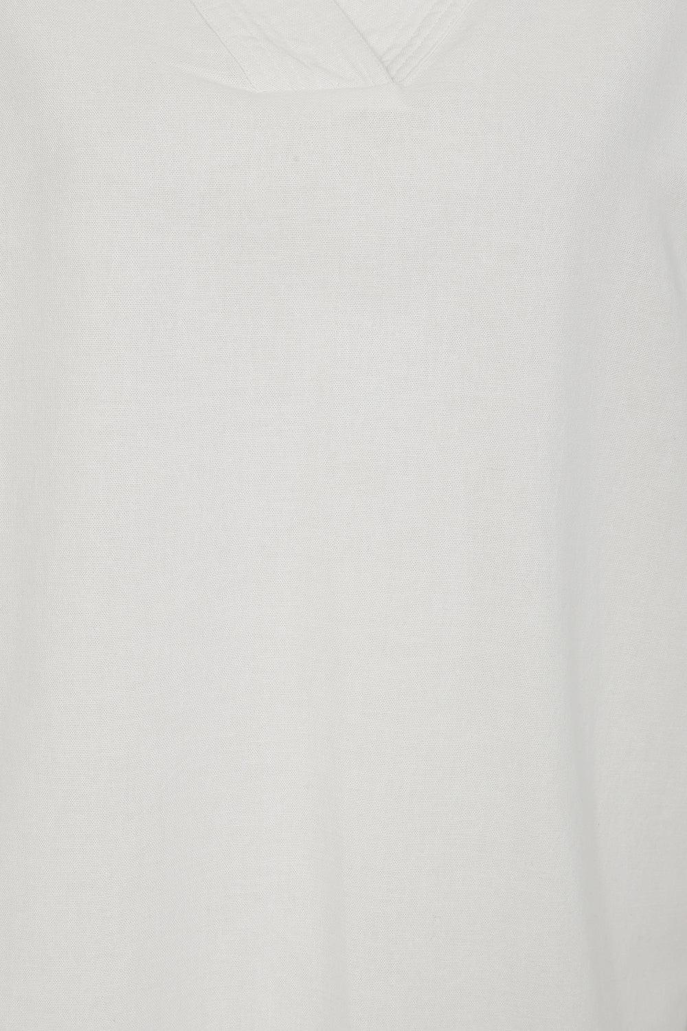 Rose Plain V-Neck Long Sleeve Top