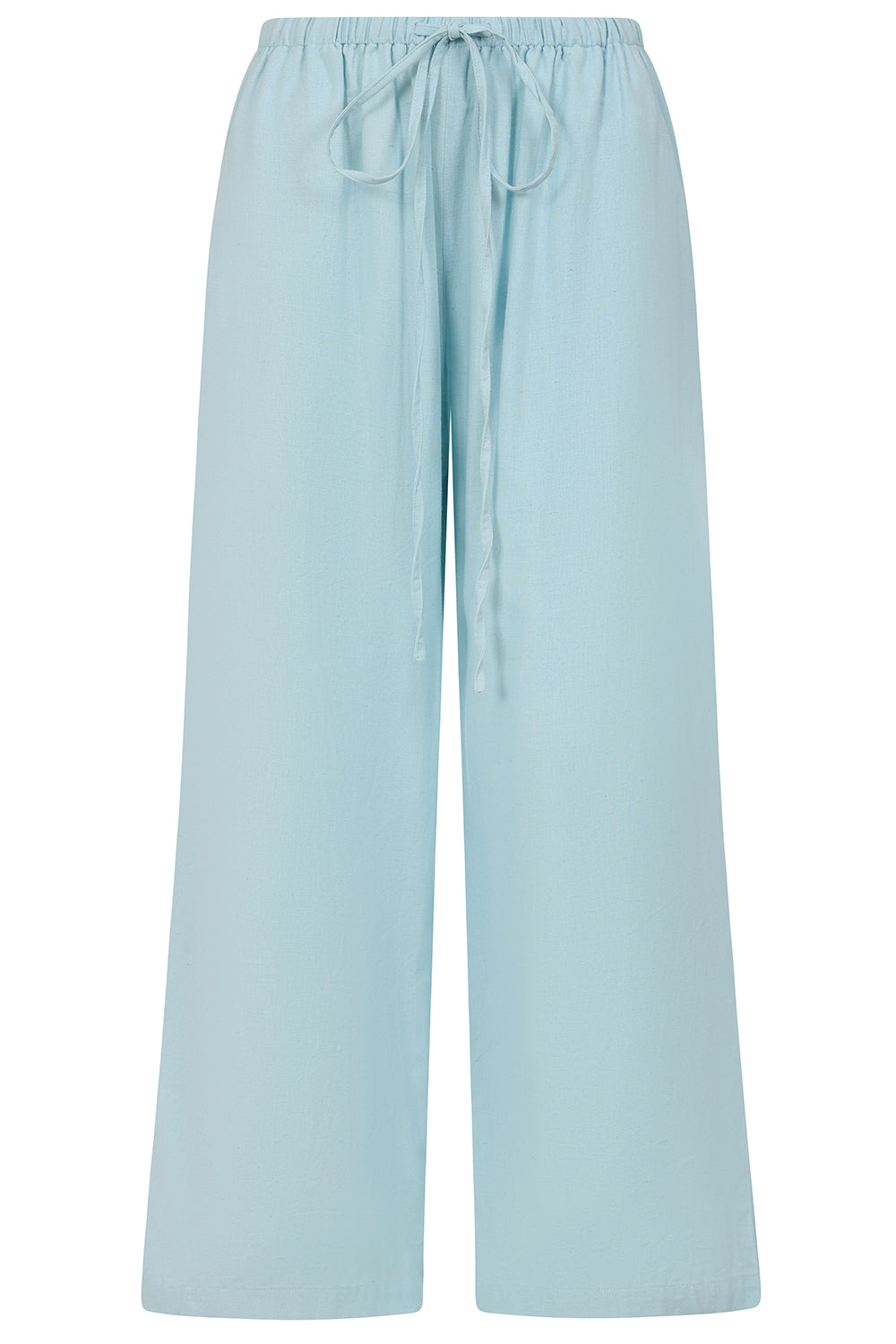 Rose Plain Wide Leg Trousers