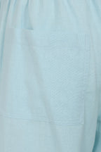 Rose Plain Wide Leg Trousers