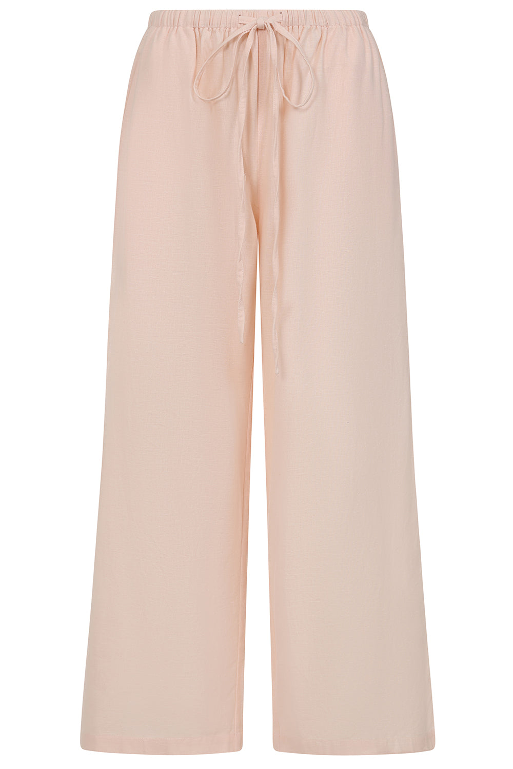 Rose Plain Wide Leg Trousers