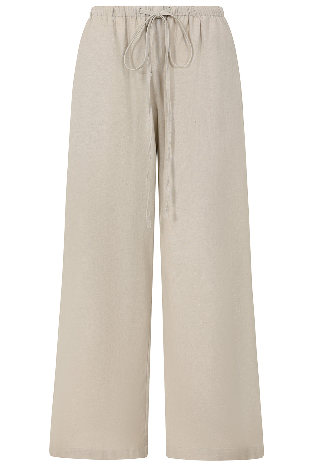 Rose Plain Wide Leg Trousers