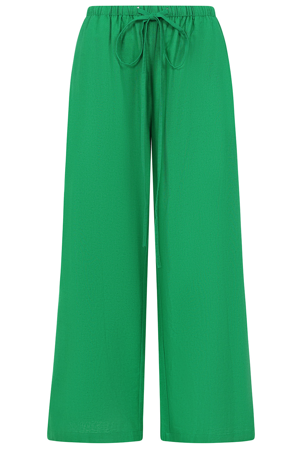 Rose Plain Wide Leg Trousers