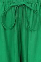 Rose Plain Wide Leg Trousers