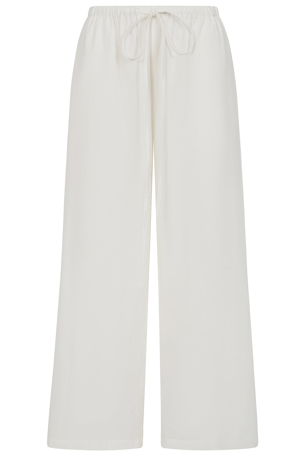 Rose Plain Wide Leg Trousers