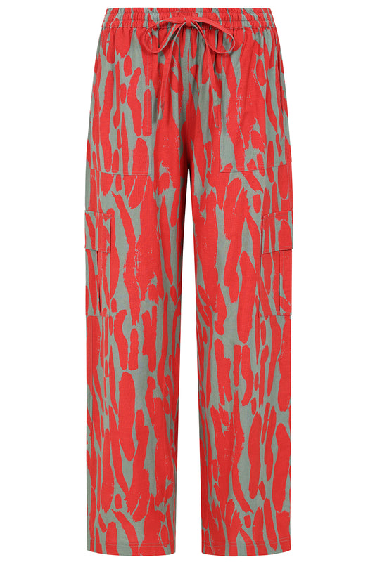 Beth Brush Strokes Pant