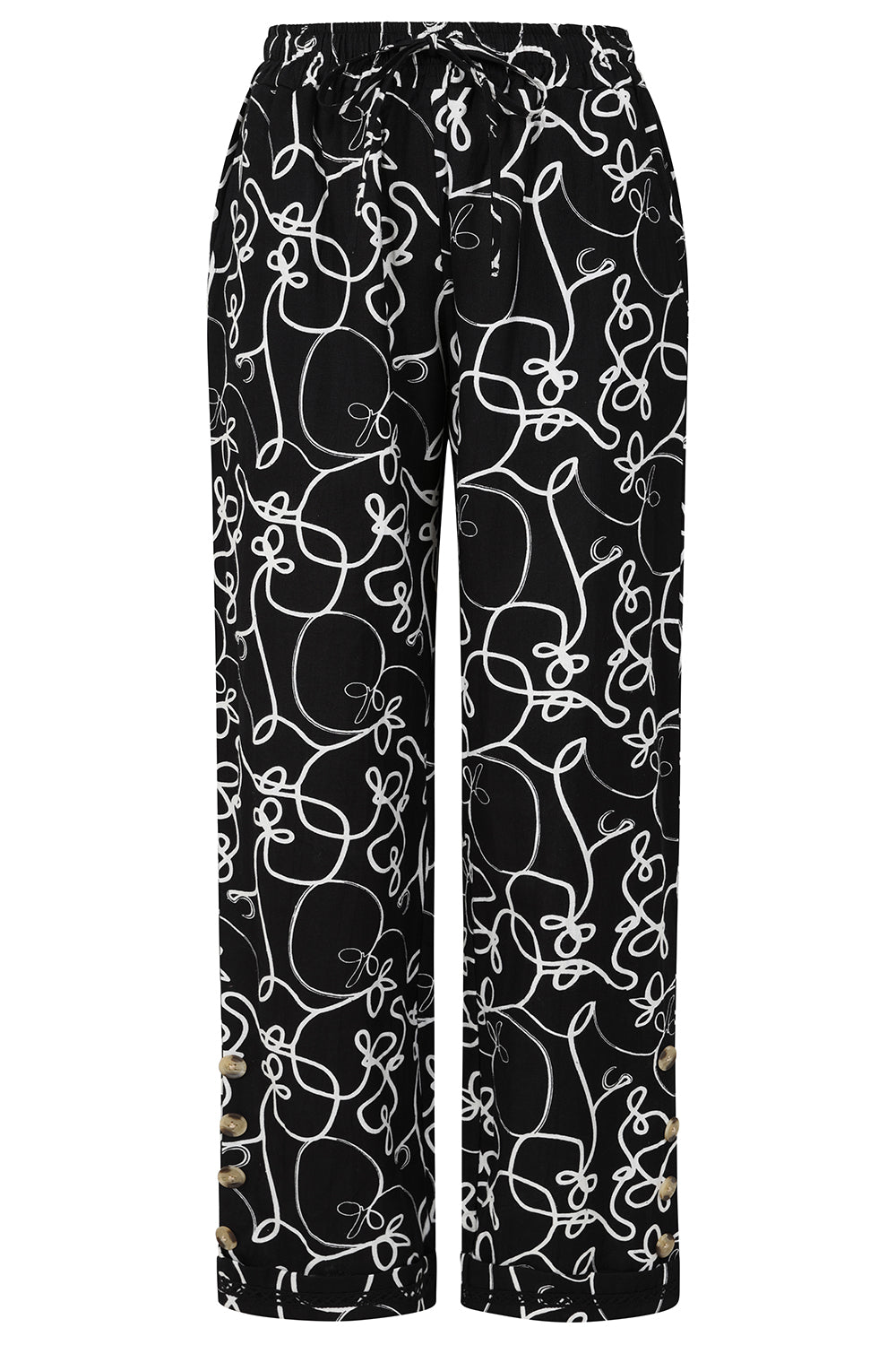 Alaia Swirl Print Pant