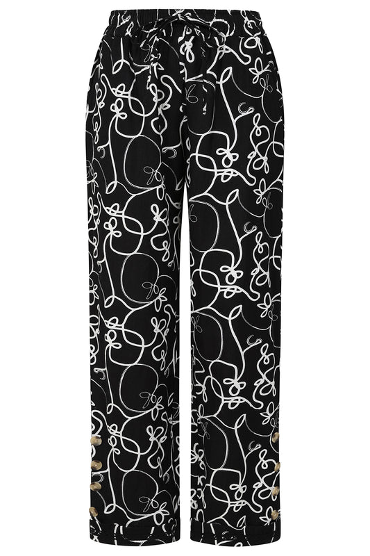 Alaia Swirl Print Pant