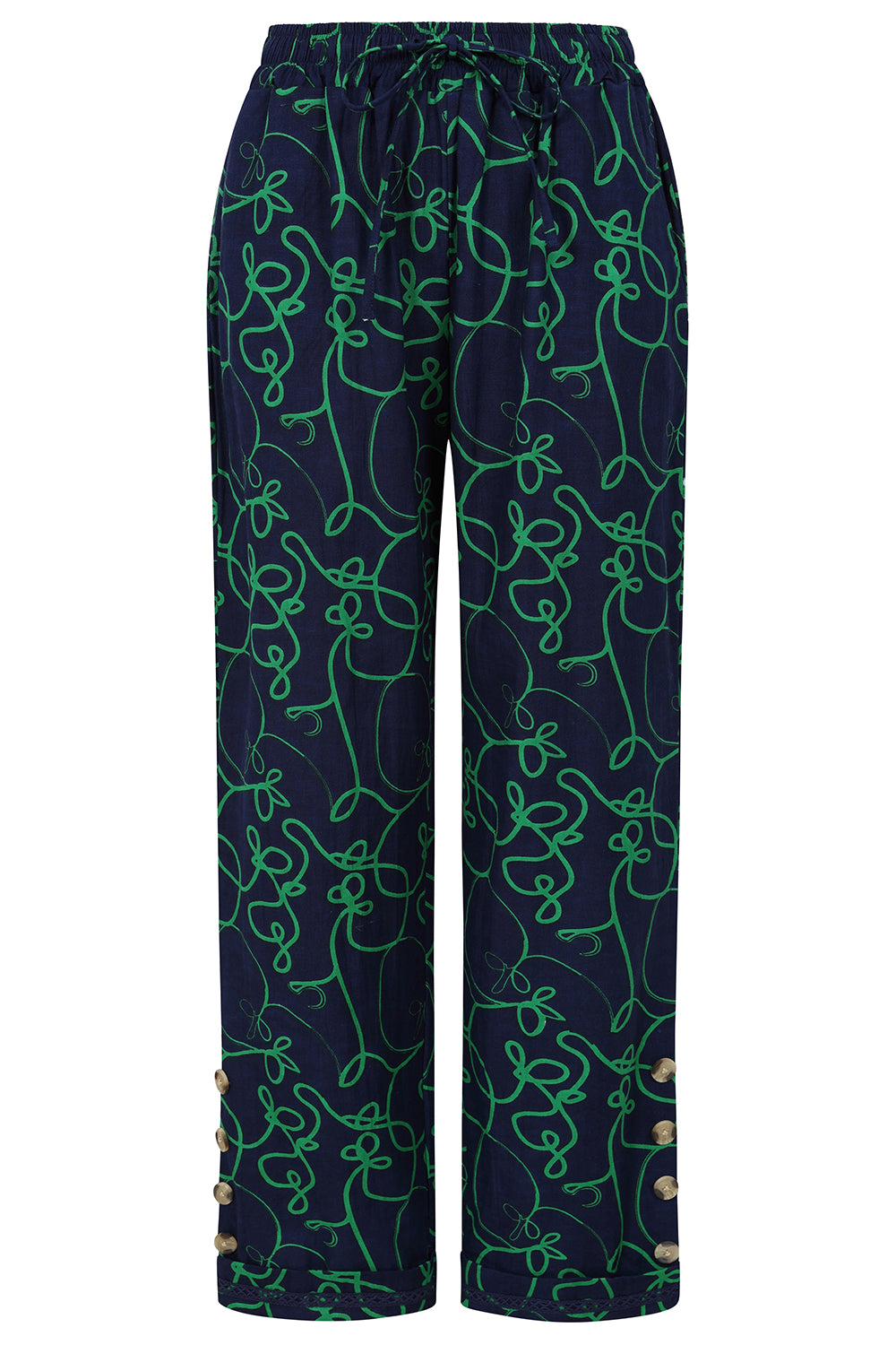 Alaia Swirl Print Pant