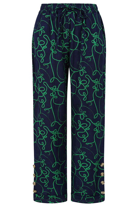 Alaia Swirl Print Pant