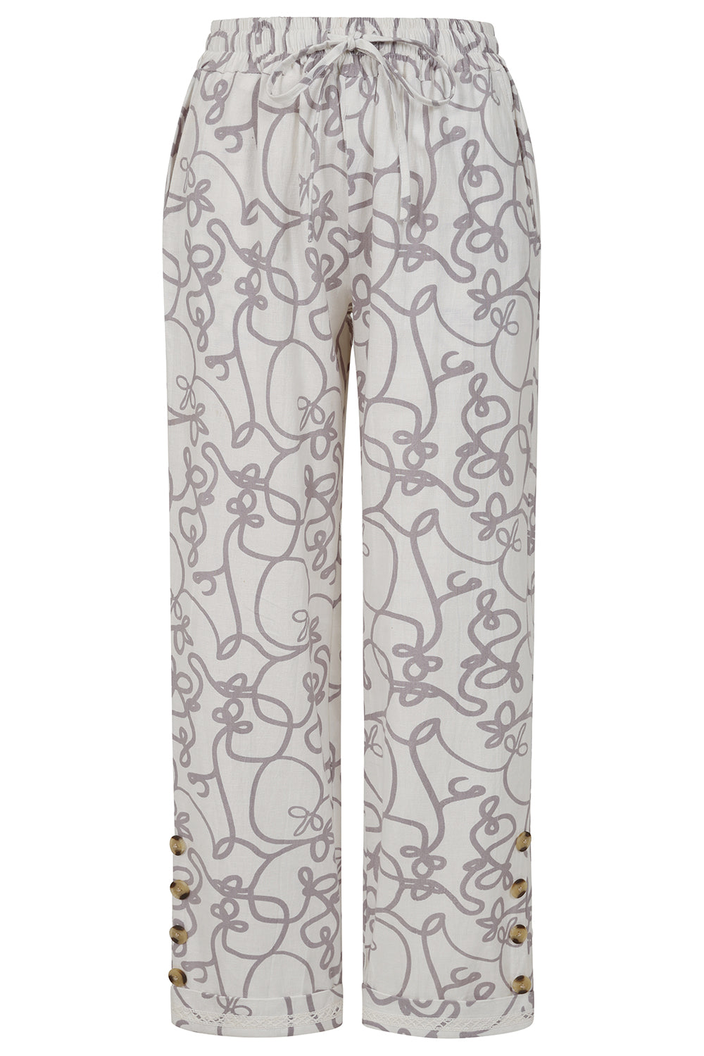 Alaia Swirl Print Pant