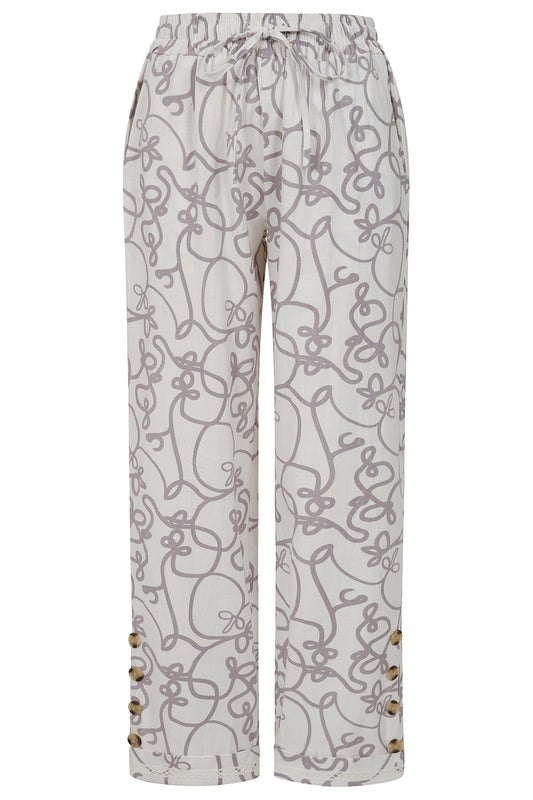 Alaia Swirl Print Pant