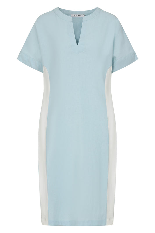 Olivia Contrast Stripe Dress