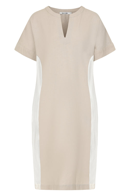 Olivia Contrast Stripe Dress