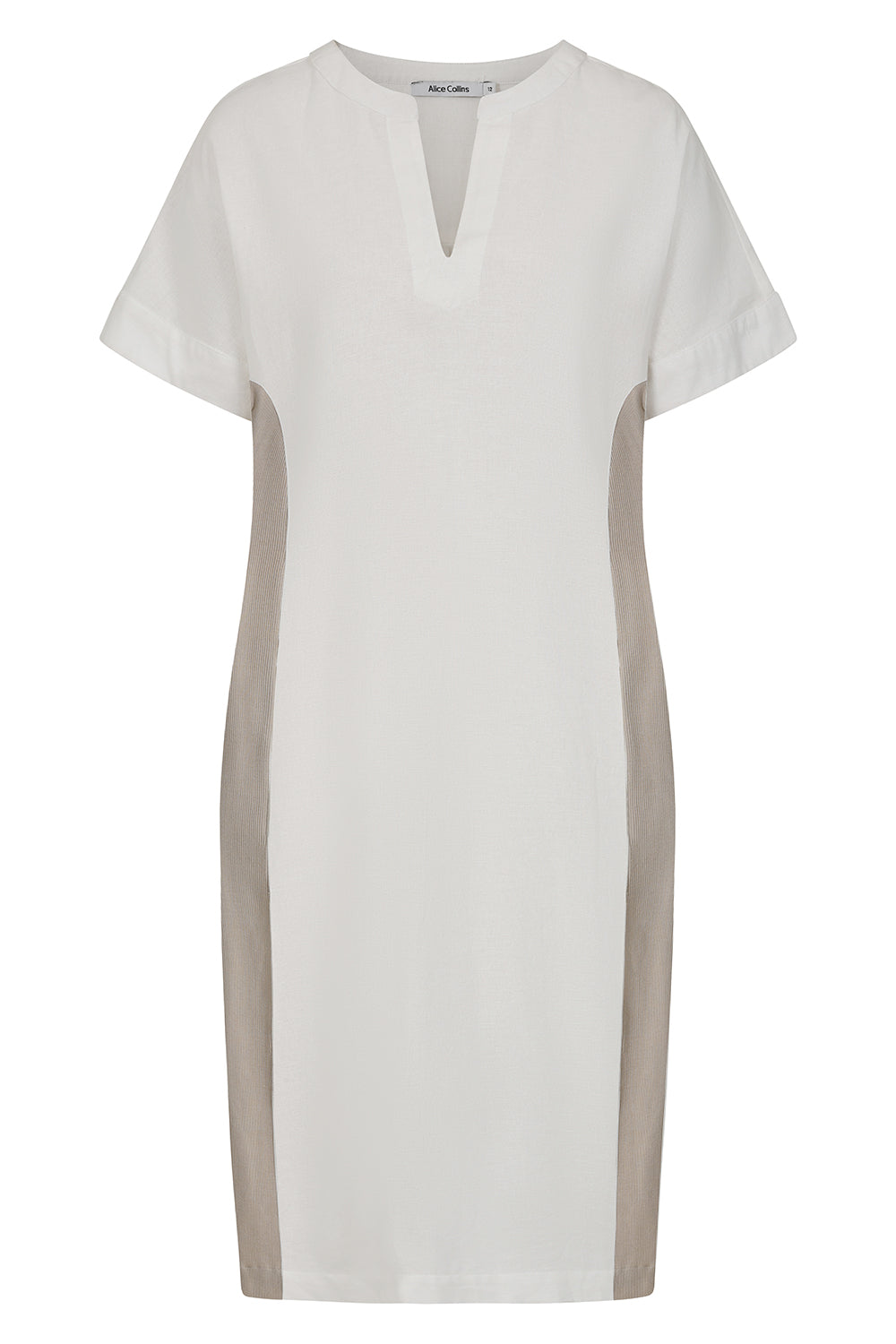 Olivia Contrast Stripe Dress