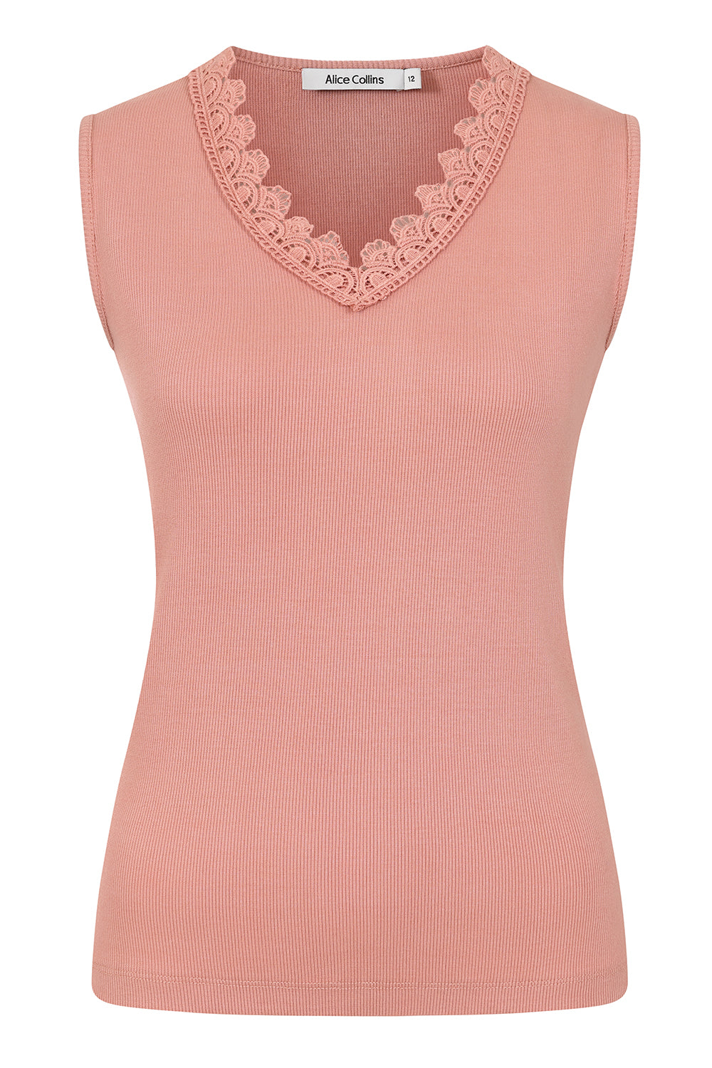 Fern Lace Trim Top