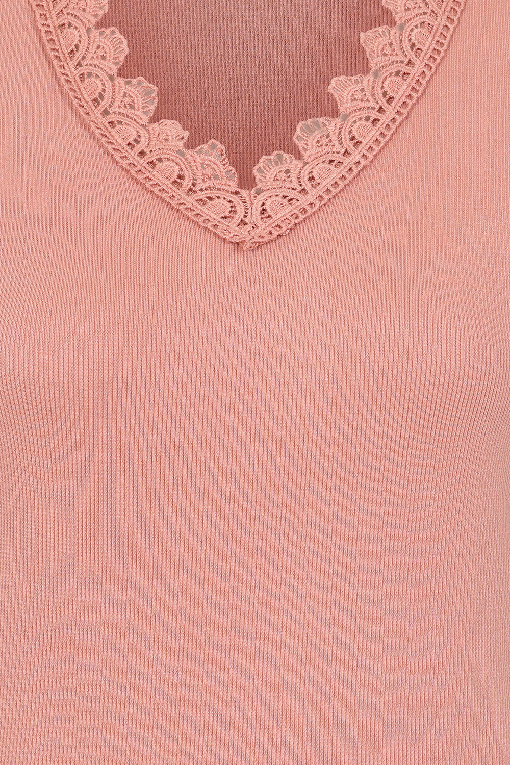 Fern Lace Trim Top