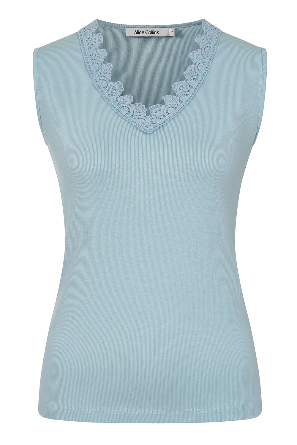 Fern Lace Trim Top