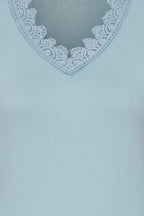 Fern Lace Trim Top
