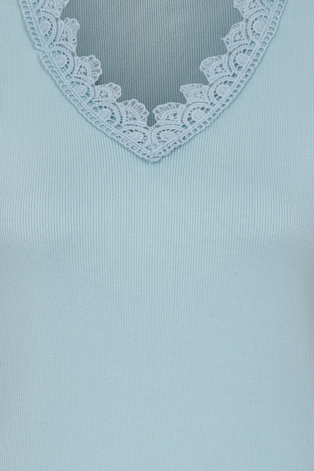 Fern Lace Trim Top