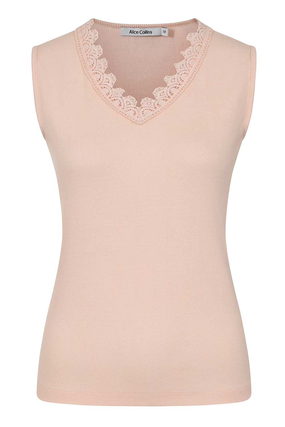 Fern Lace Trim Top