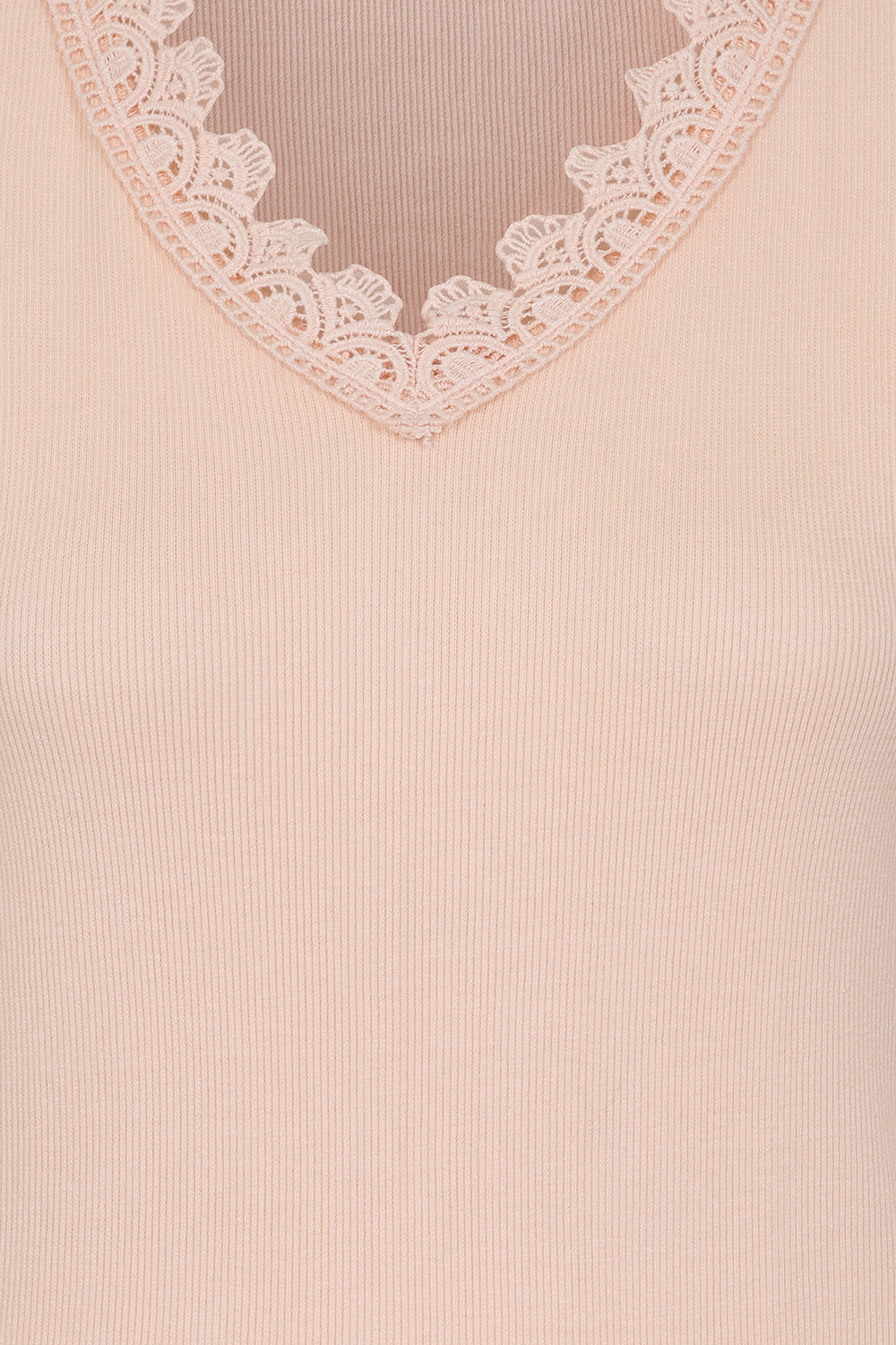 Fern Lace Trim Top