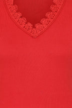 Fern Lace Trim Top
