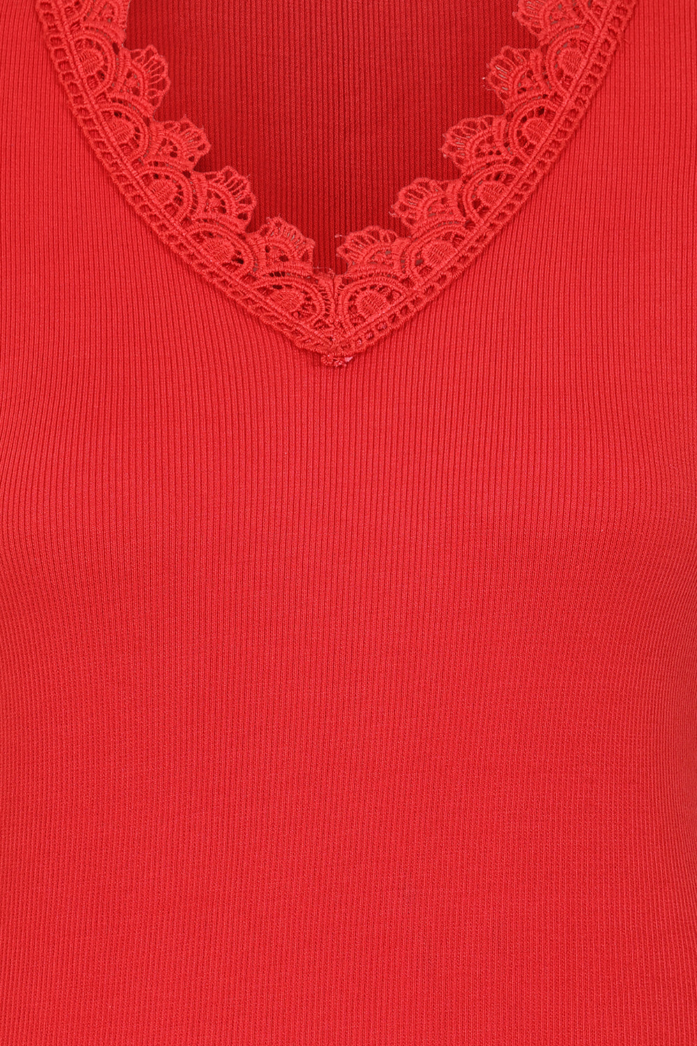 Fern Lace Trim Top