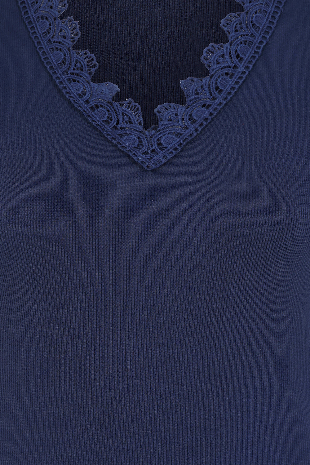 Fern Lace Trim Top