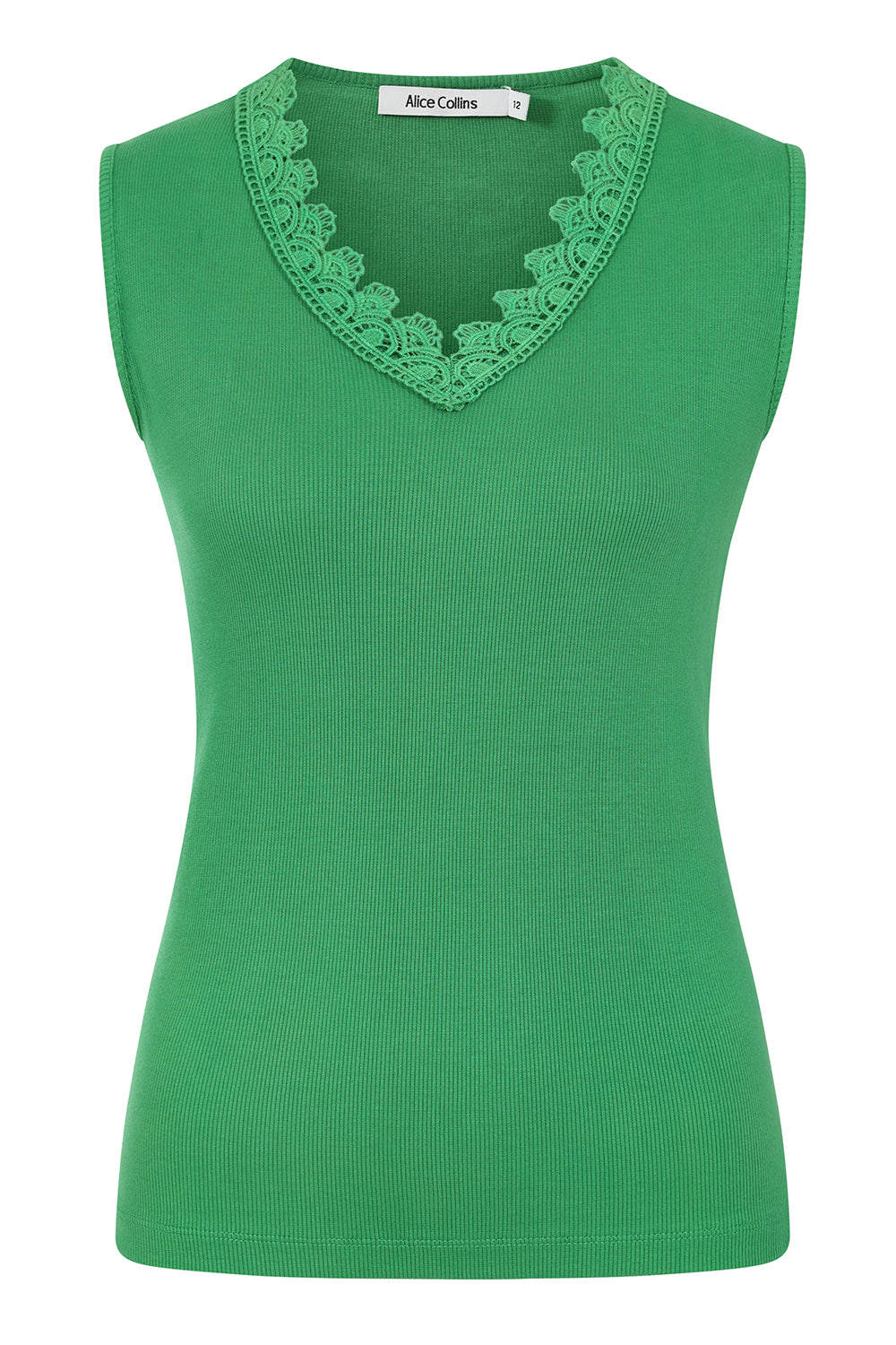 Fern Lace Trim Top