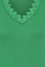Fern Lace Trim Top