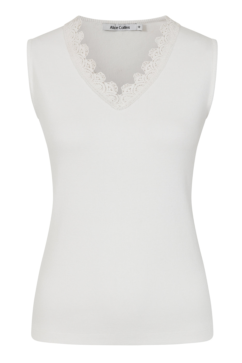 Fern Lace Trim Top