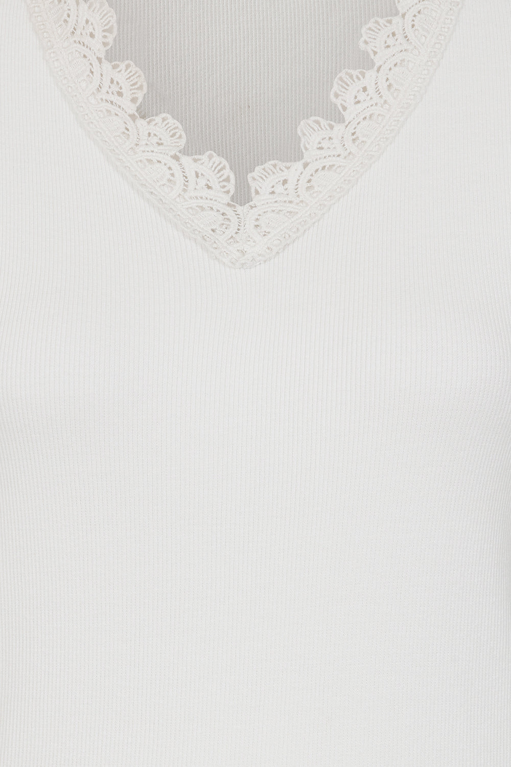 Fern Lace Trim Top