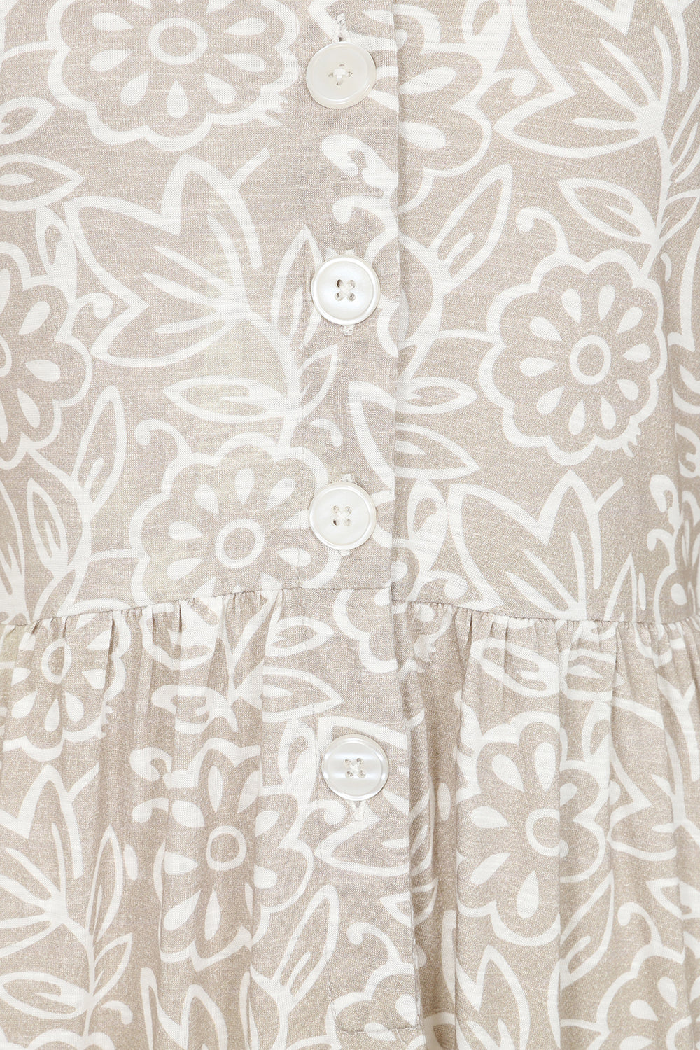 Jess Dahlia Print Jersey Dress