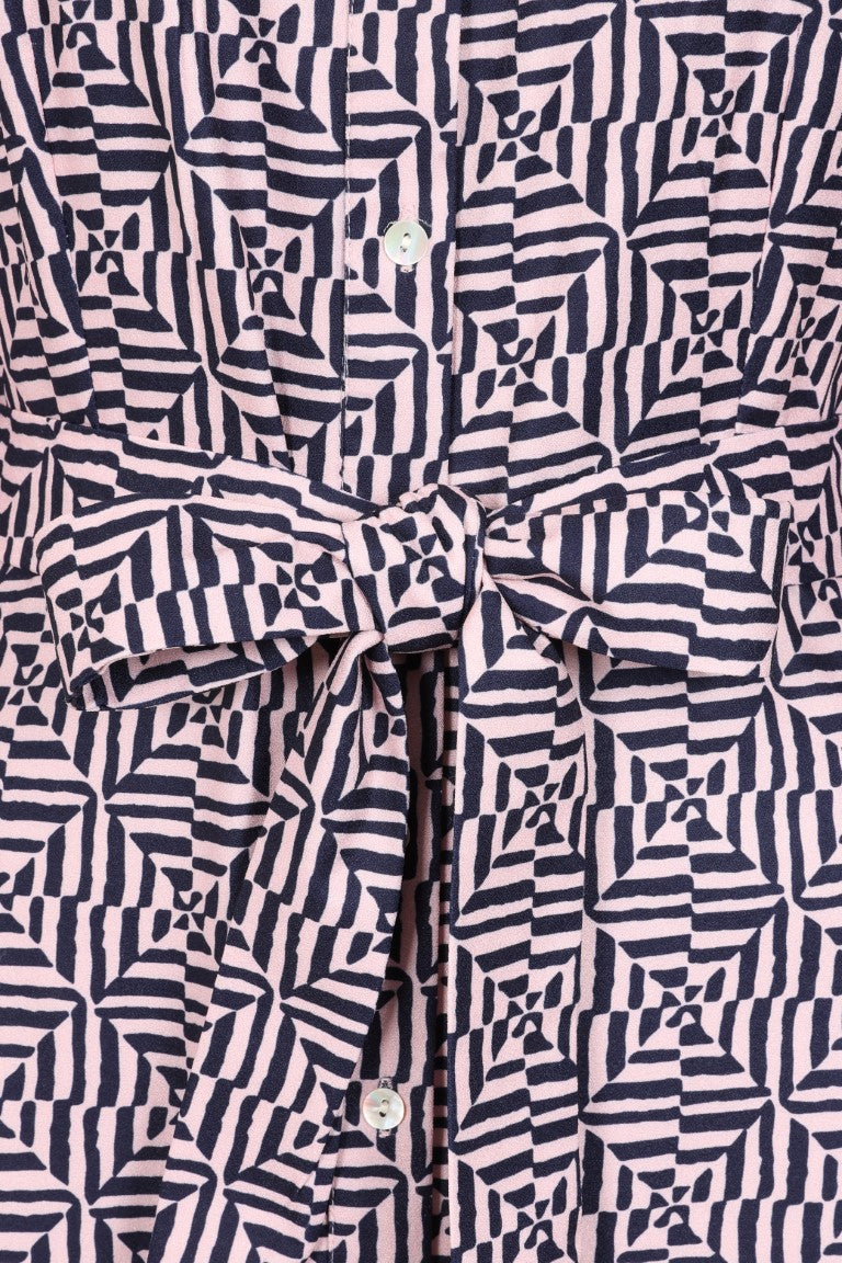 Mia Print Long Dress