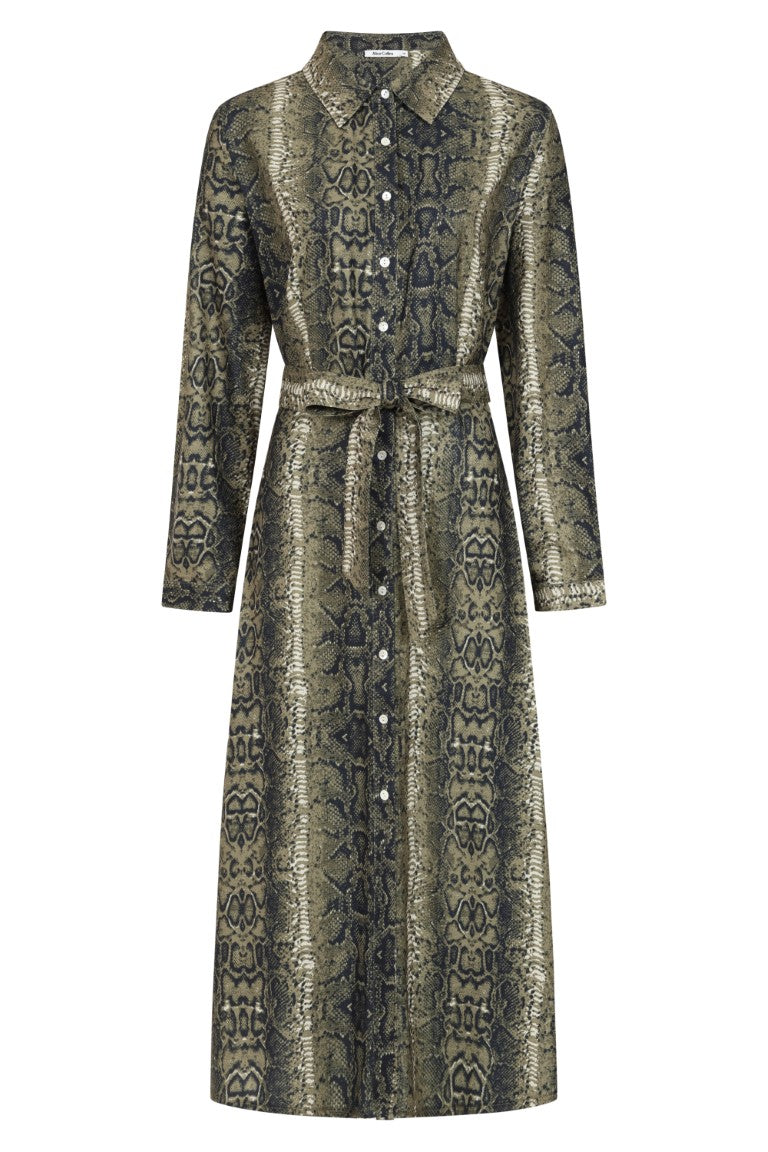 Mia Print Long Dress