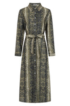 Mia Print Long Dress