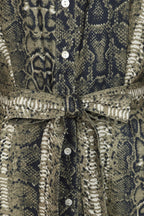 Mia Print Long Dress