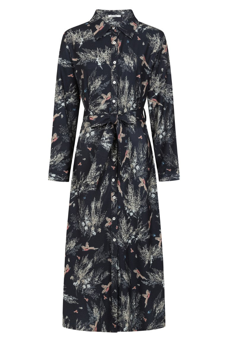 Mia Print Long Dress