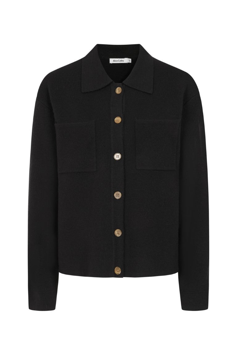 Ines 100% Wool Cardigan